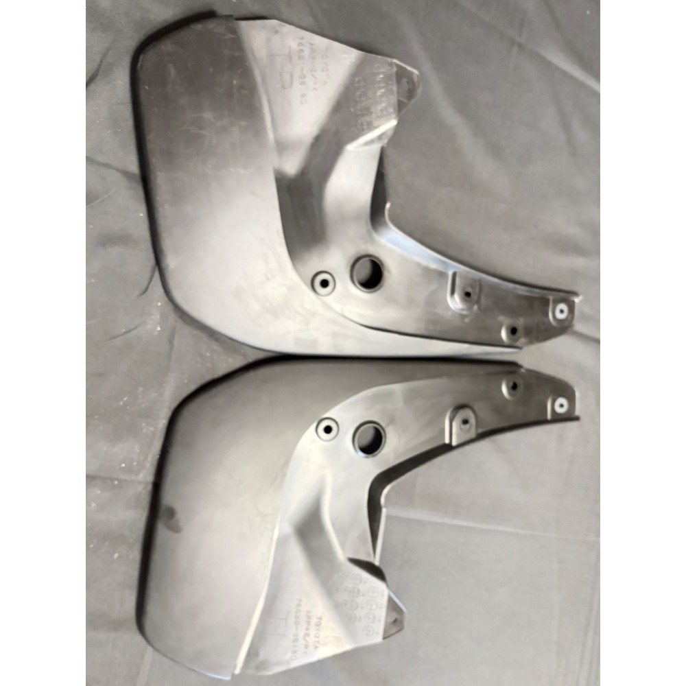 OEM Toyota MudFlap Splash Guard Set Black Genuine Factory Pair 4Runner 14-22 EUC